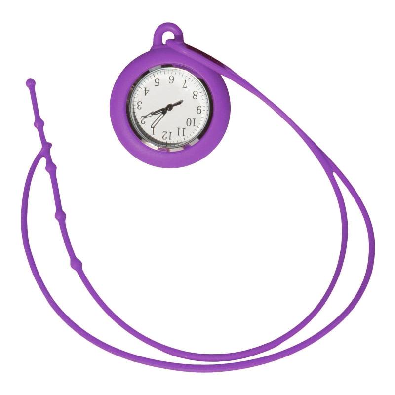 Schwesternuhr Umhängeuhr Farbe: Lila, Uhrwerk: Standard von Schwesternuhr