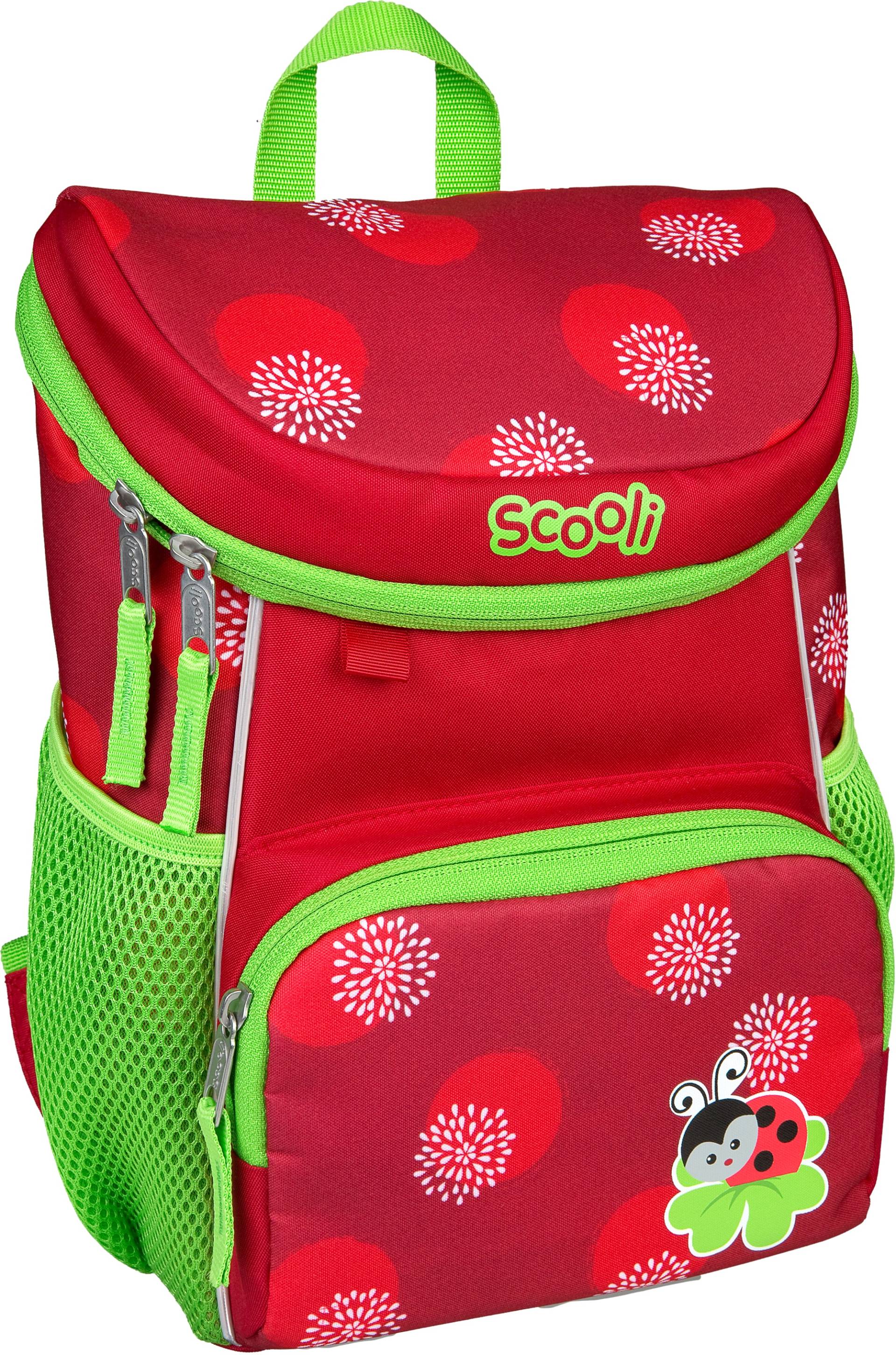 Scooli Kinderrucksack »Mini-Me, Lotti Ladybug«, Reflektoren von Scooli