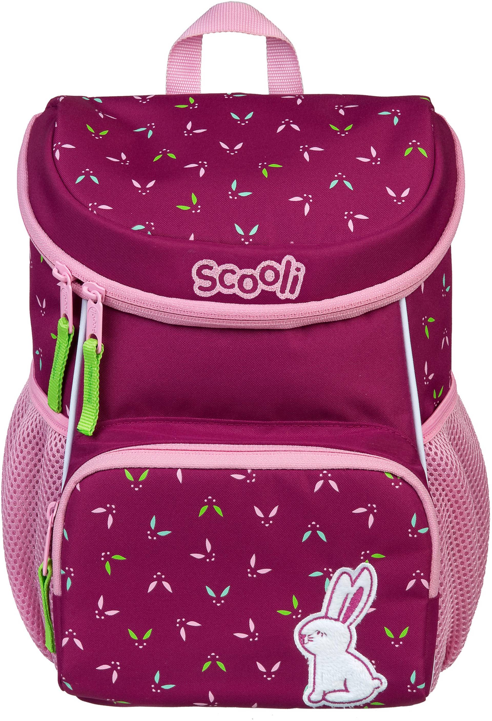 Scooli Kinderrucksack »Mini-Me, Rosie Rabbit«, Reflektoren von Scooli