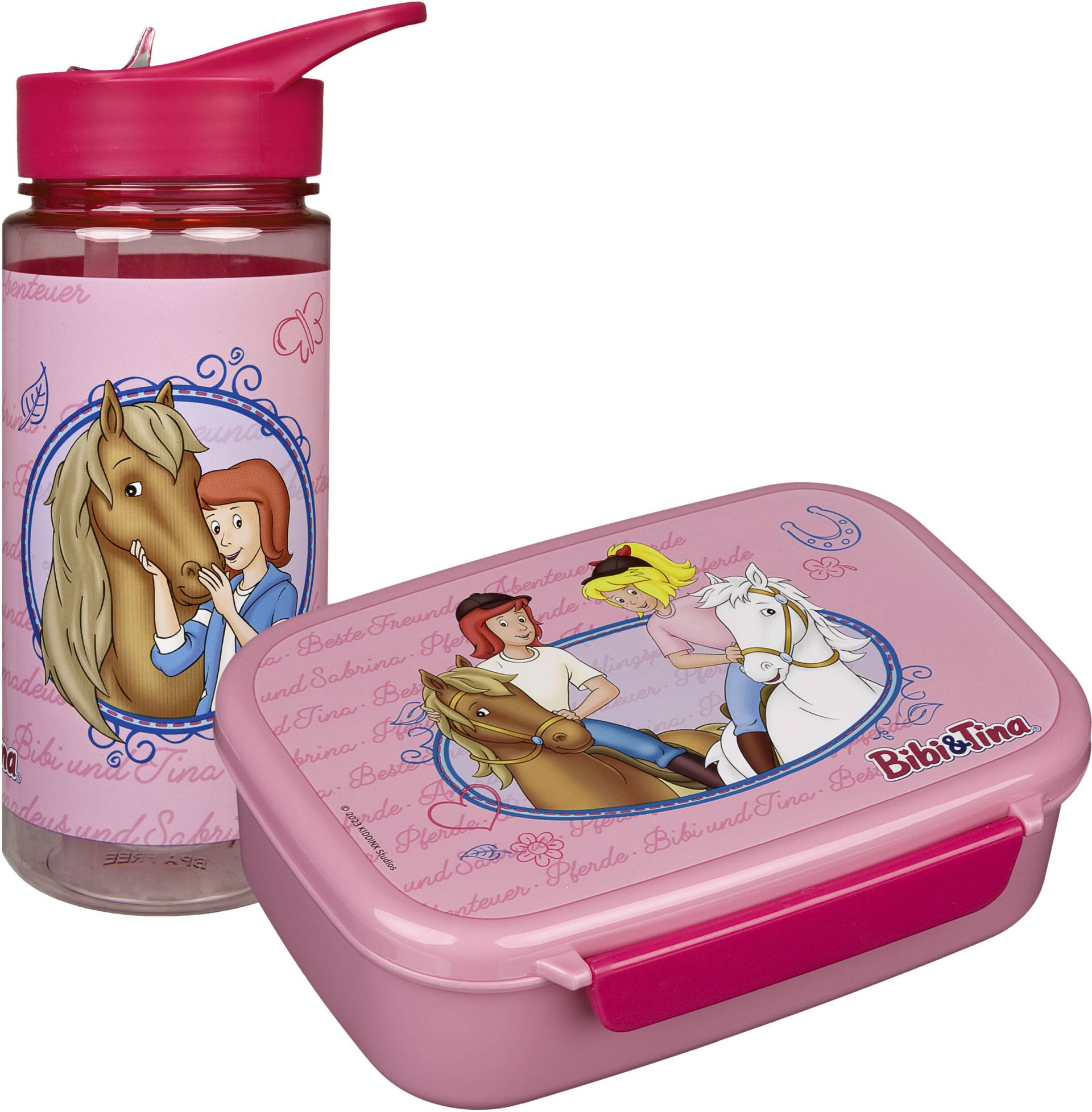 Scooli Lunchbox »Bibi & Tina«, (Set, 2 tlg.) von Scooli