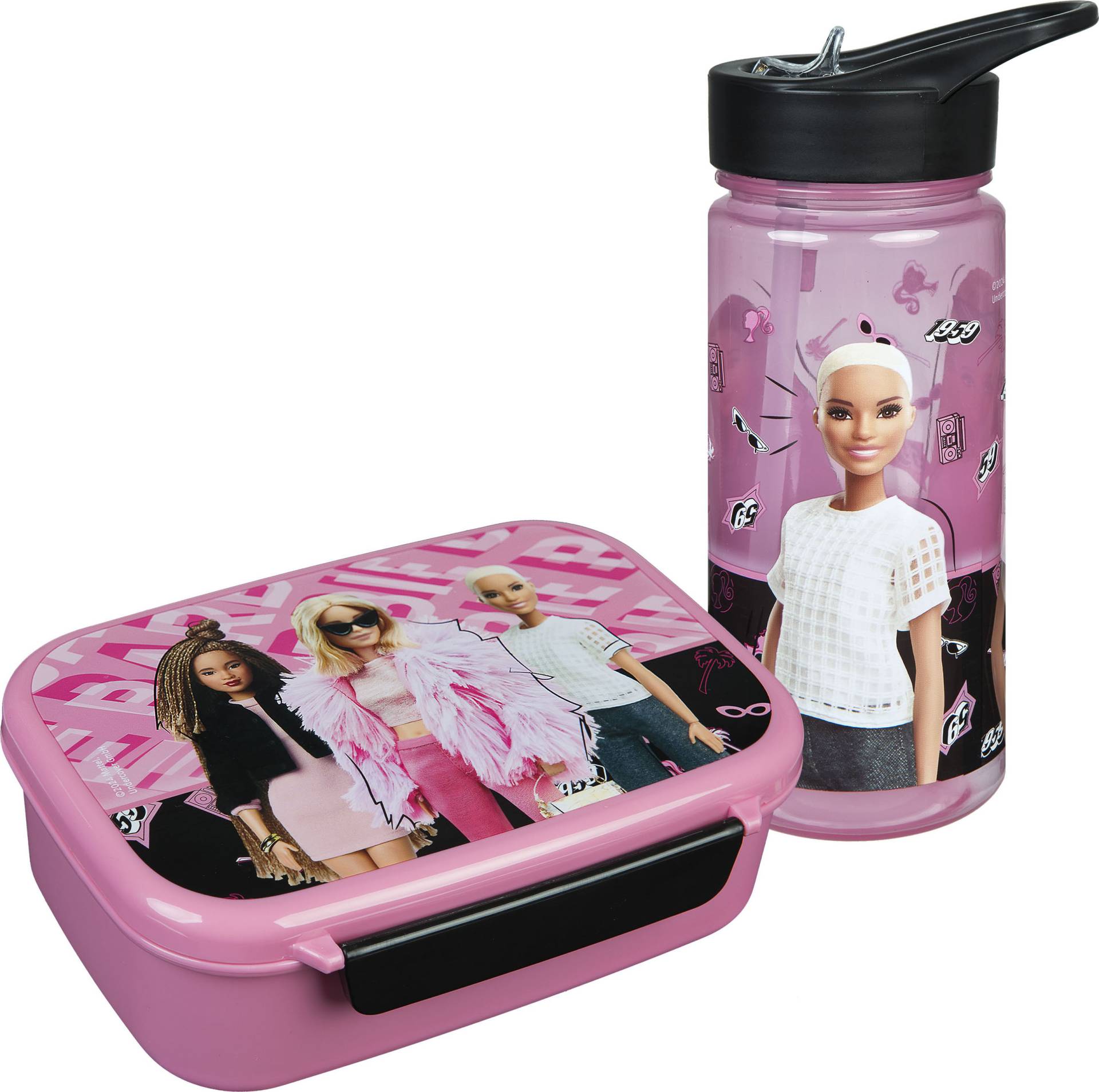 Scooli Lunchbox »Brotzeitdose & Trinkflasche, Barbie«, (Set, 2 tlg.) von Scooli