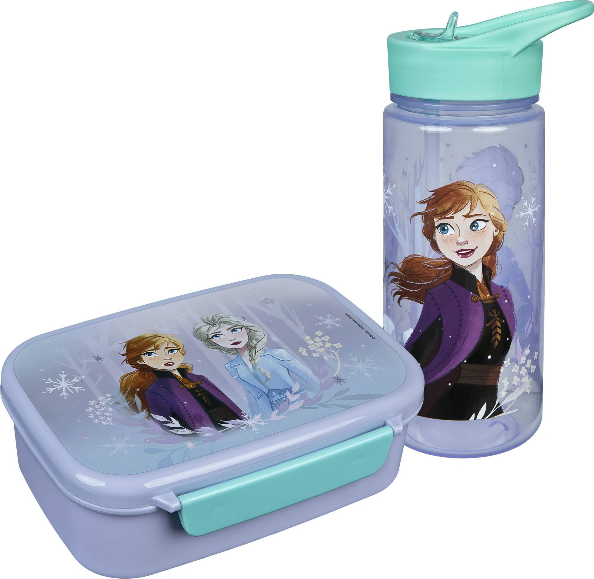 Scooli Lunchbox »Brotzeitdose & Trinkflasche, Frozen«, (Set, 2 tlg.) von Scooli