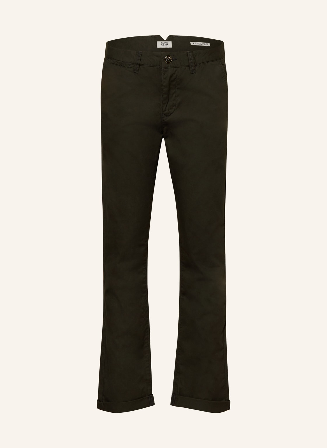 Scotch & Soda Chino Regular Slim Fit gruen von Scotch & Soda