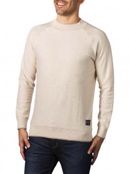 Scotch & Soda Classic High Neck Pullover beige von Scotch & Soda