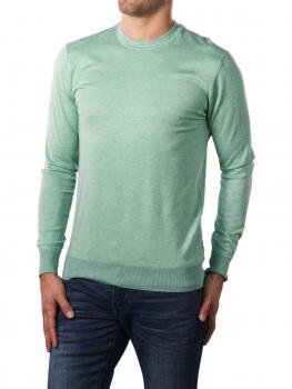 Scotch & Soda Classic Pullover Crewneck green melange von Scotch & Soda