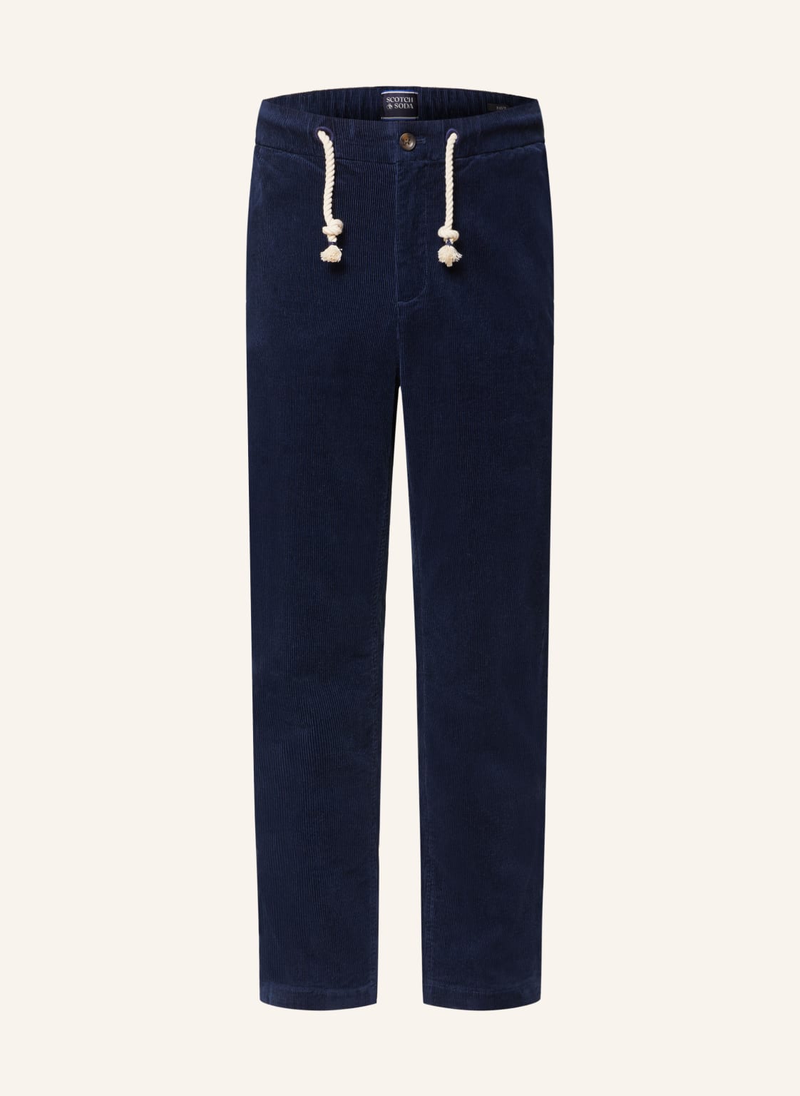 Scotch & Soda Cordhose Regular Tapered Fit blau von Scotch & Soda