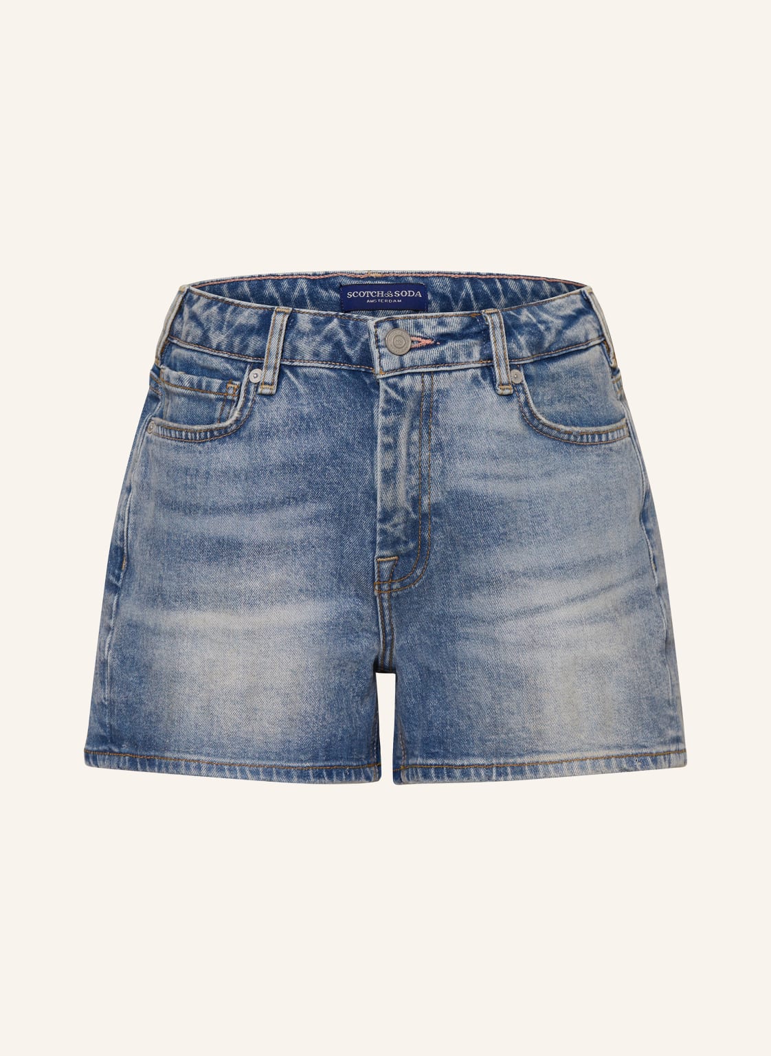 Scotch & Soda Jeansshorts blau