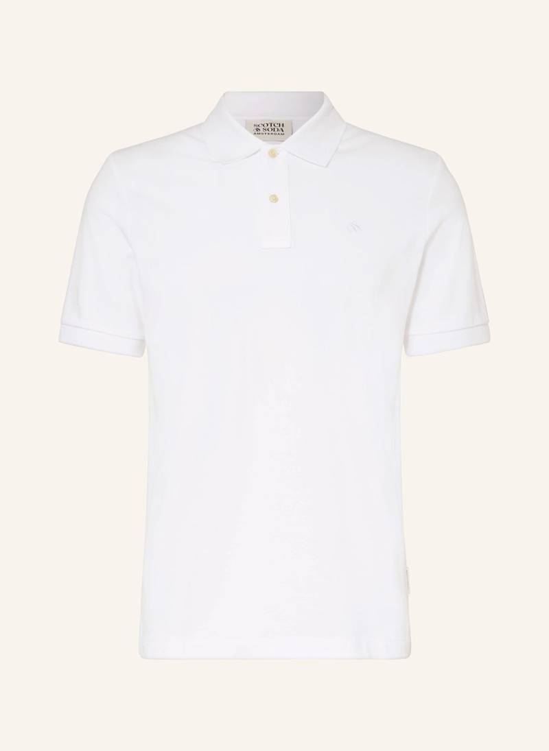 Scotch & Soda Pique-Poloshirt weiss von Scotch & Soda