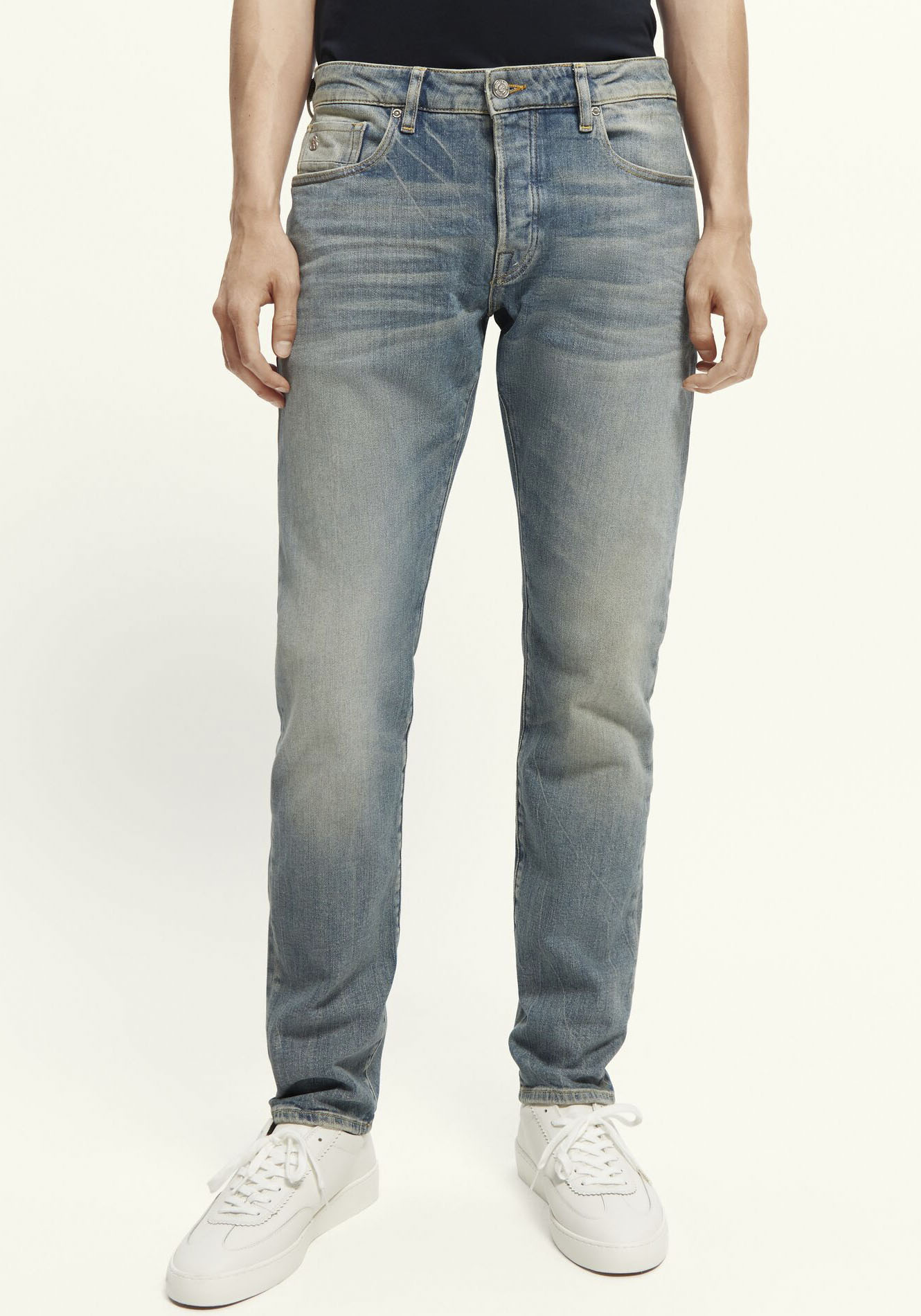 Scotch & Soda Slim-fit-Jeans »Seasonal Essentials Ralston slim jeans, Scrape and Move« von Scotch & Soda