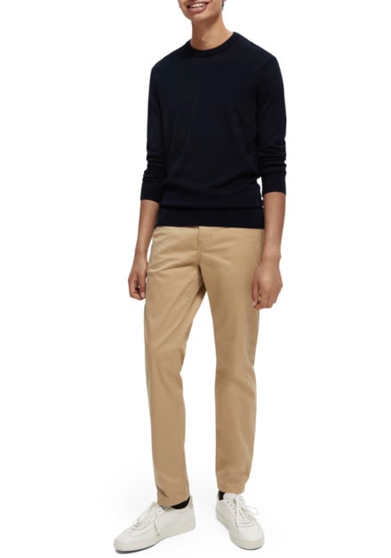 Scotch & Soda Wollpullover, Crewneck aus Merino Wolle von Scotch & Soda