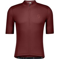 SCOTT Herren Radtrikot Endurance 10 dunkelrot | M von Scott