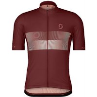 SCOTT Herren Radtrikot RC Team 10 SS dunkelrot | XXL von Scott