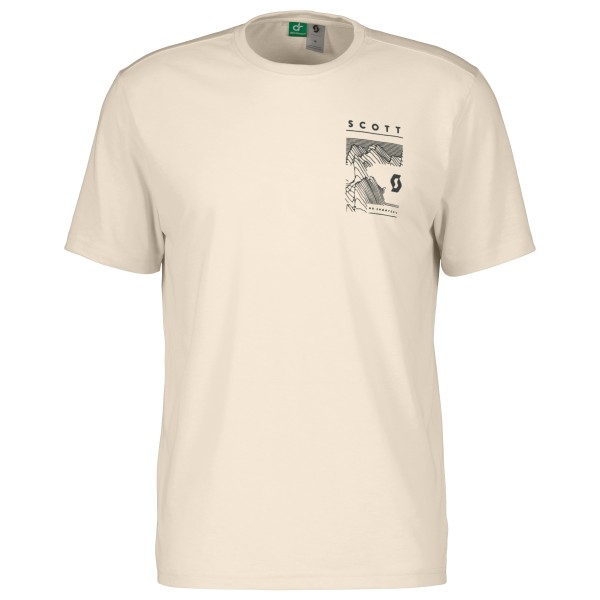 Scott - Defined Dri S/S - Funktionsshirt Gr XXL beige/weiß von Scott