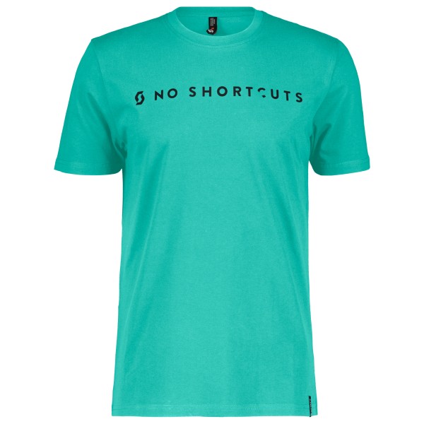 Scott - No Shortcuts S/S - T-Shirt Gr S türkis von Scott