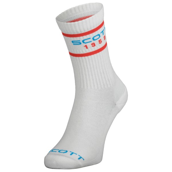 Scott - Retro Casual Crew 3-Pack - Velosocken Gr 42-44 grau von Scott