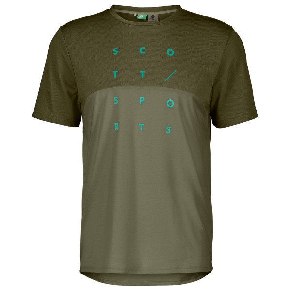 Scott - Trail Flow Dri S/S - Velotrikot Gr L oliv Scott - Trail Flow Dri S/S - Velotrikot Gr L oliv von Scott