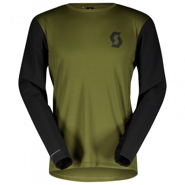 Scott - Trail Vertic L/S - Velotrikot Gr M oliv von Scott