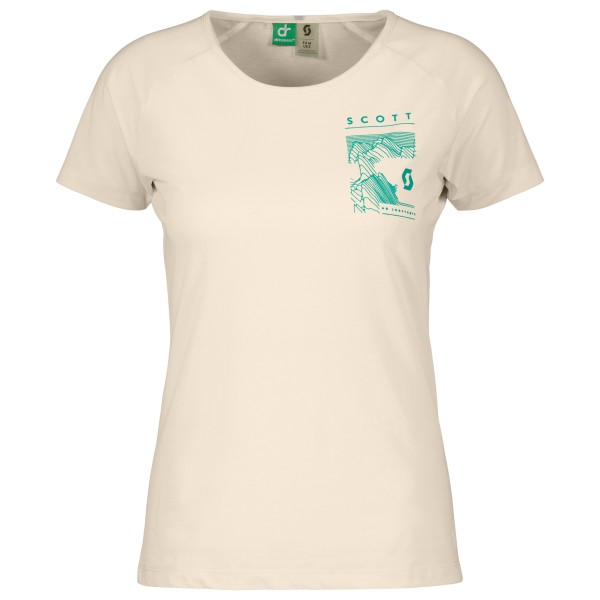 Scott - Women's Defined Dri S/S - Funktionsshirt Gr L beige/weiß von Scott