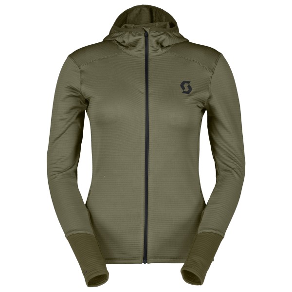Scott - Women's Hoody Defined Light - Fleecejacke Gr XL oliv von Scott