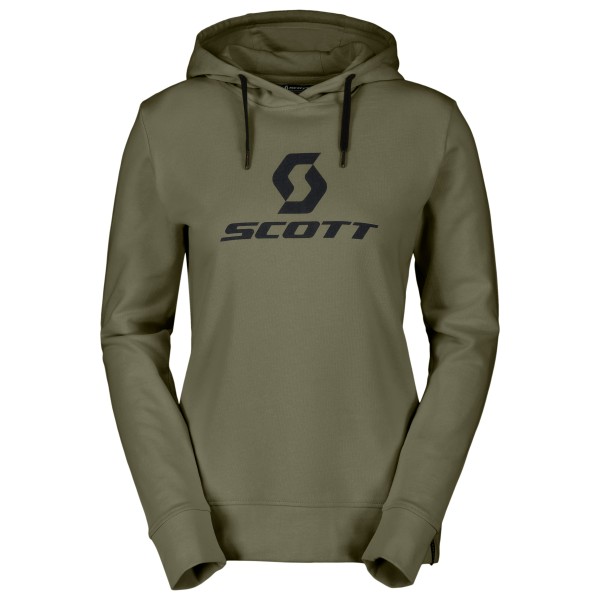 Scott - Women's Icon L/S Hoody - Hoodie Gr XL oliv von Scott
