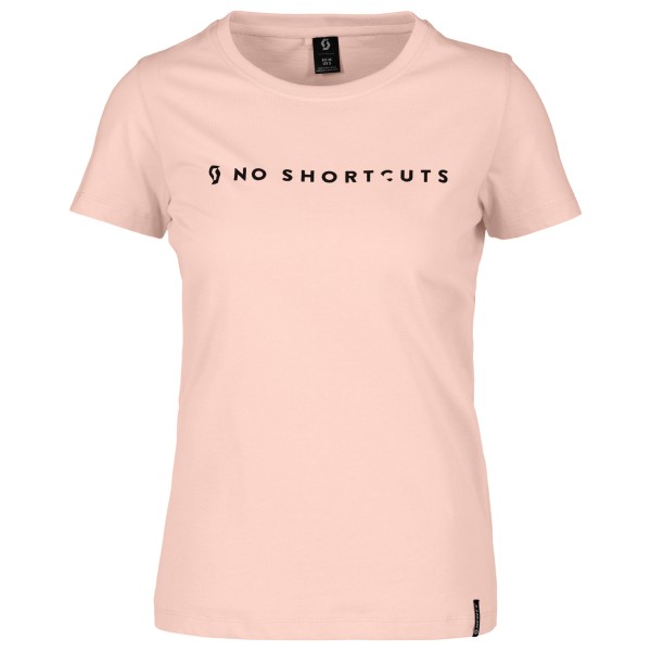 Scott - Women's No Shortcuts S/S - T-Shirt Gr S rosa von Scott