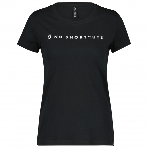 Scott - Women's No Shortcuts S/S - T-Shirt Gr XL schwarz von Scott