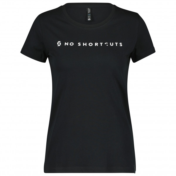 Scott - Women's No Shortcuts S/S - T-Shirt Gr XS schwarz von Scott