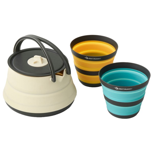 Sea to Summit - Frontier Ultralight Collapsible Kettle Cook Set - Topf Gr 1 Person - 3 Pieces;2 Person - 3 Pieces von Sea to Summit
