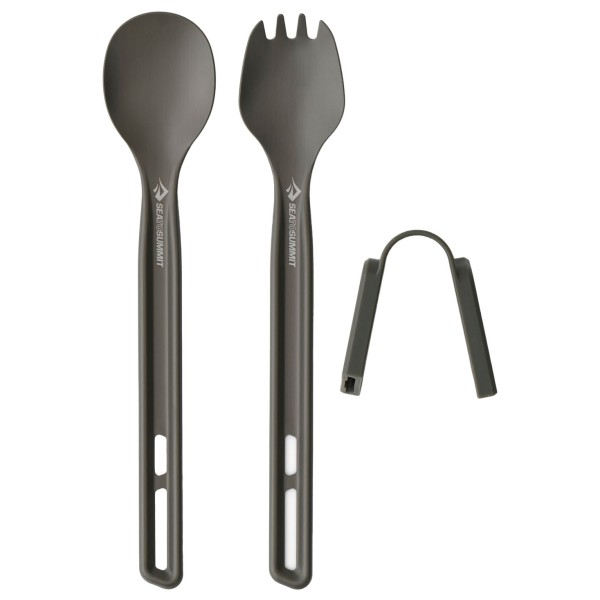 Sea to Summit - Frontier Ultralight Cutlery Set Long - Besteck-Set grau von Sea to Summit