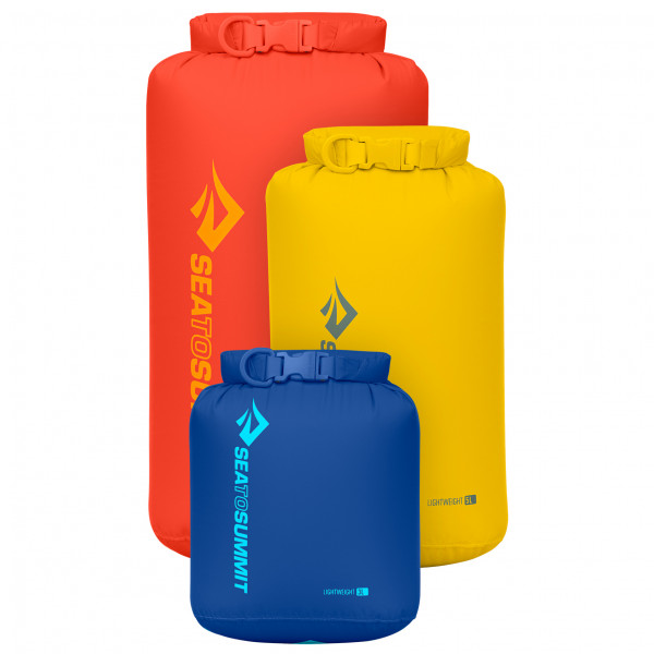 Sea to Summit - Lightweight Dry Bag Set - Packsack Gr 3 l, 5 l, 8 l bunt von Sea to Summit