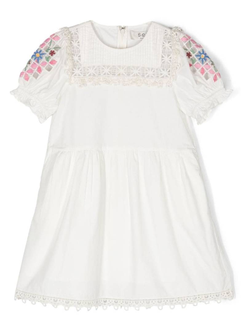 Sea Beena floral-embroidered dress - White von Sea