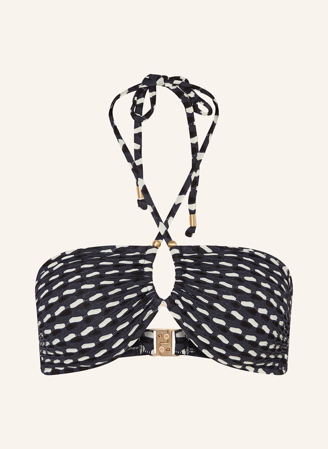 Seafolly Bandeau-Bikini-Top Mala schwarz Seafolly Bandeau-Bikini-Top Mala schwarz von Seafolly