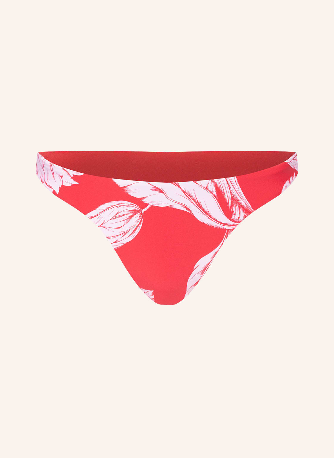 Seafolly Basic-Bikini-Hose Fleur De Bloom rot von Seafolly