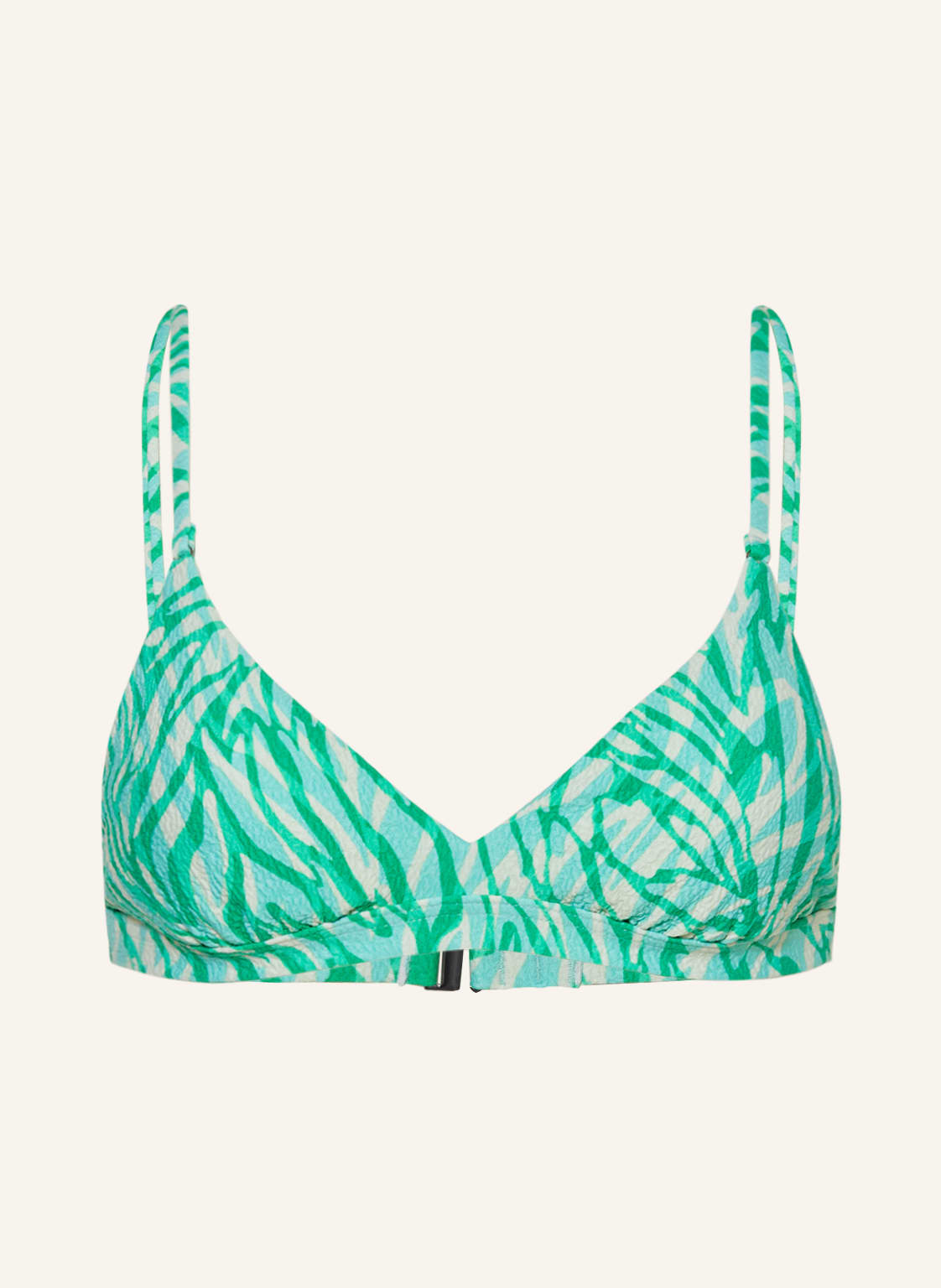 Seafolly Bralette-Bikini-Top Animal Instinct gruen von Seafolly