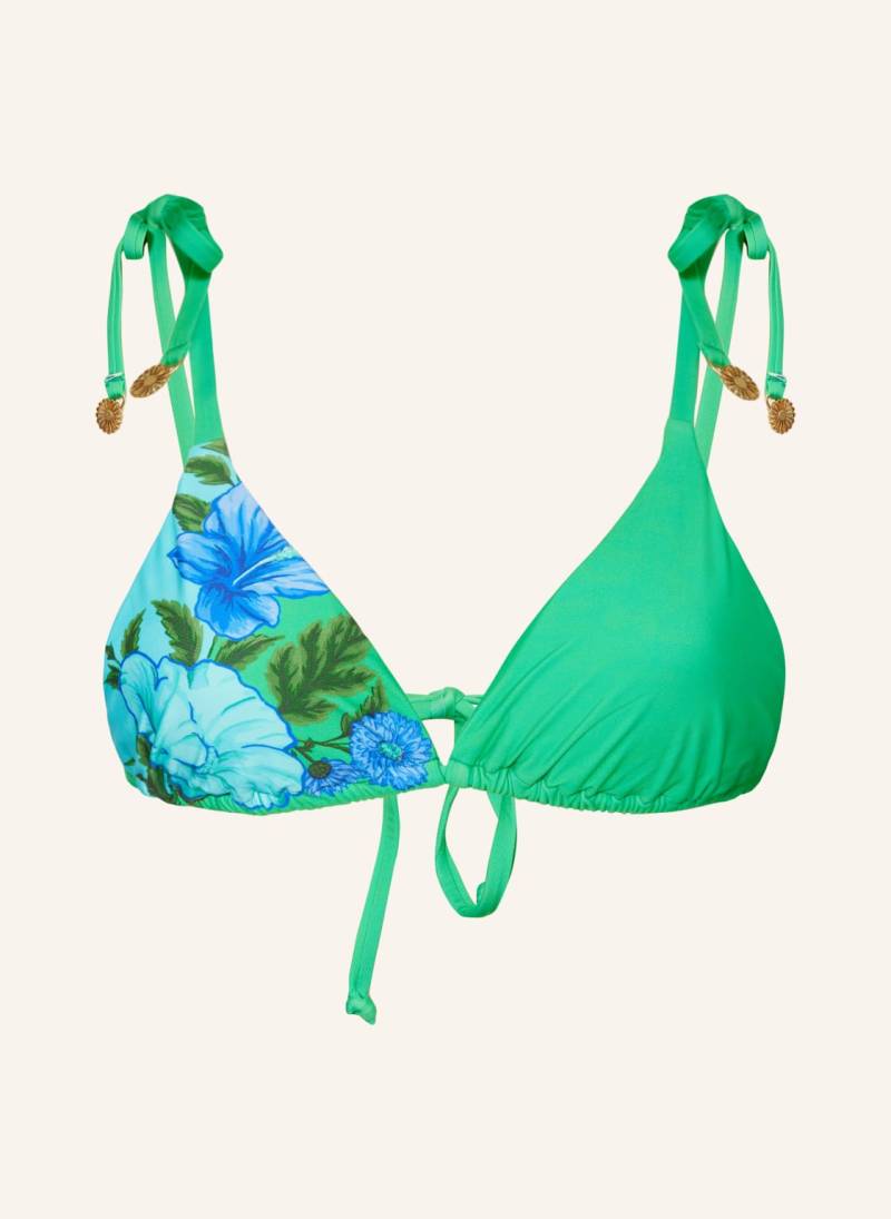 Seafolly Bralette-Bikini-Top Garden Party gruen von Seafolly