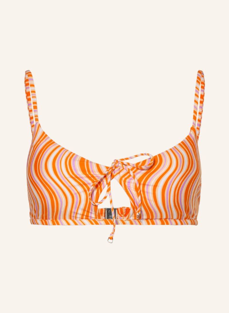 Seafolly Bralette-Bikini-Top Mod Squad orange von Seafolly