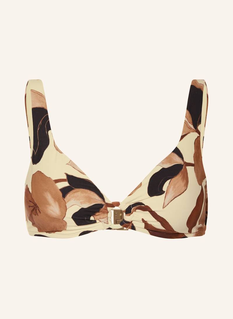 Seafolly Bralette-Bikini-Top Secret Garden schwarz von Seafolly
