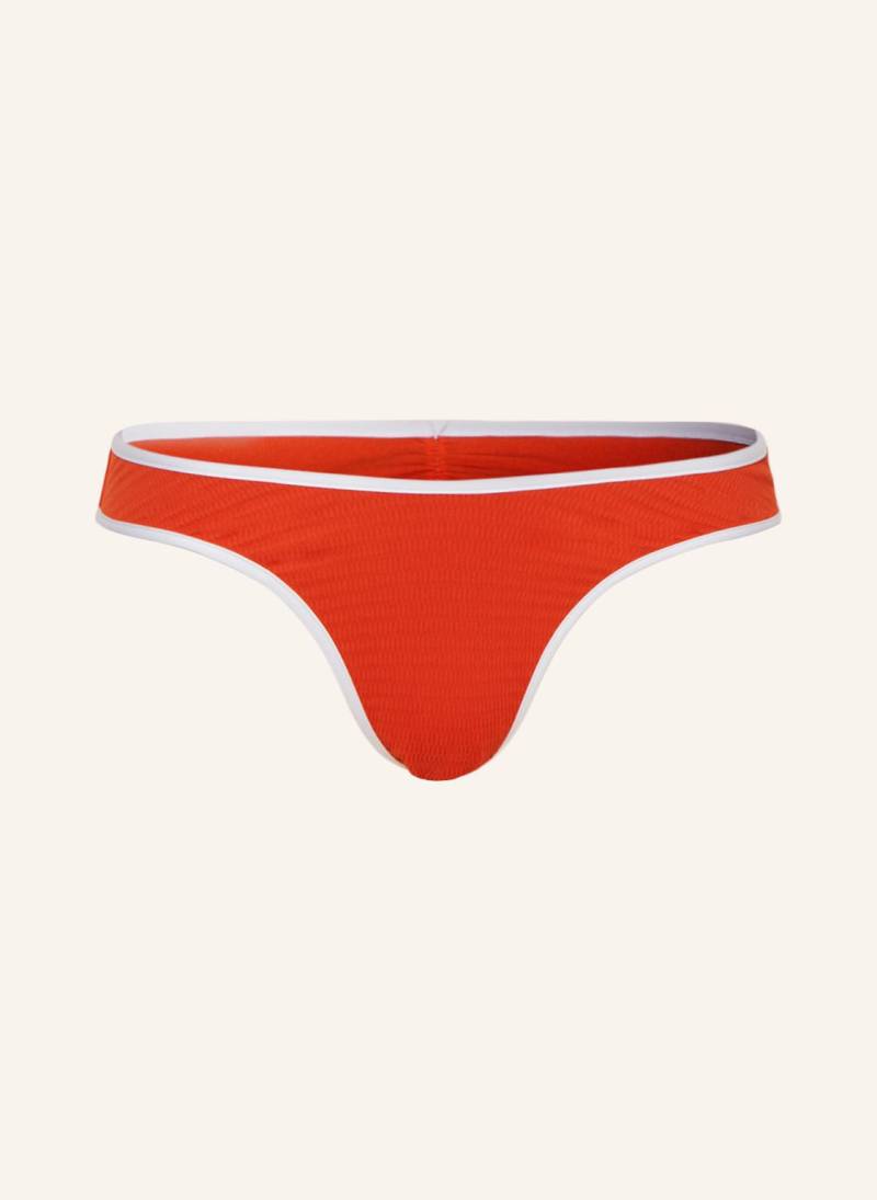 Seafolly Brazilian-Bikini-Hose Beach Bound Scoop orange von Seafolly