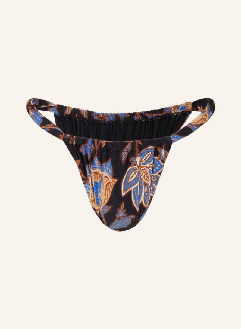 Seafolly Brazilian-Bikini-Hose Silk Road schwarz von Seafolly