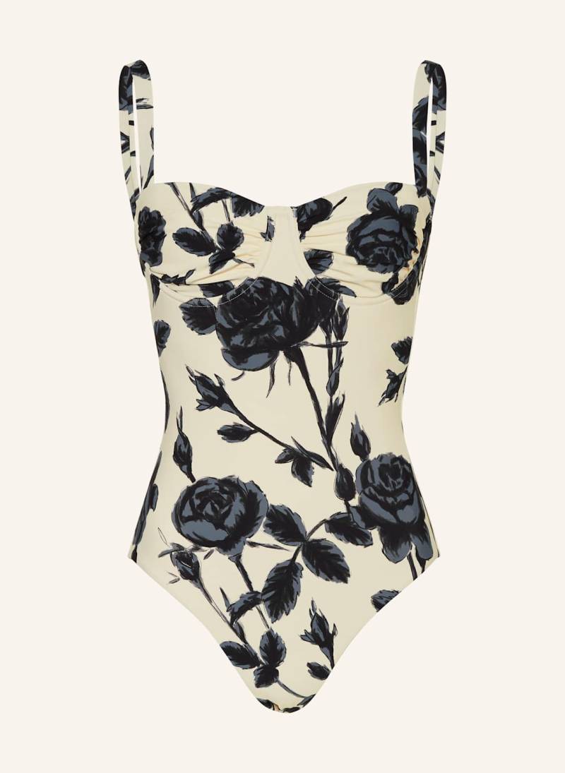 Seafolly Bügel-Badeanzug Rococo schwarz von Seafolly