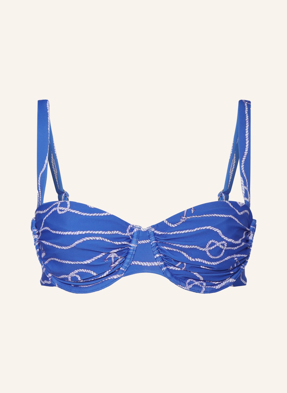Seafolly Bügel-Bikini-Top Setsail blau von Seafolly