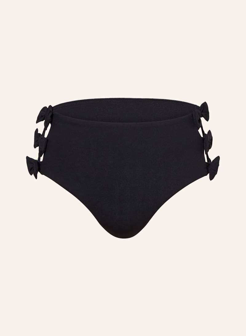 Seafolly High-Waist-Bikini-Hose Beau Bow schwarz von Seafolly