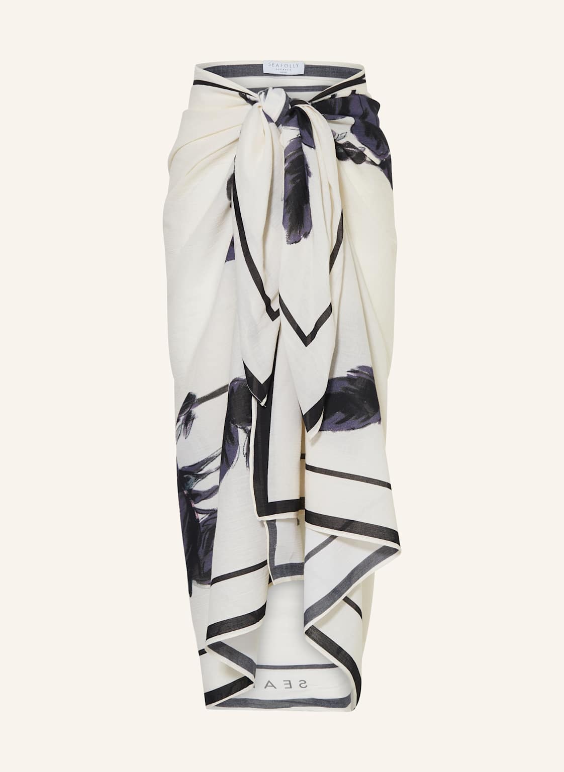 Seafolly Pareo Rococo schwarz von Seafolly