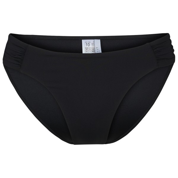 Seafolly - Seafolly Collective High Leg Ruched Side Pant - Bikini-Bottom Gr 34 schwarz von Seafolly