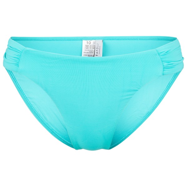 Seafolly - Seafolly Collective High Leg Ruched Side Pant - Bikini-Bottom Gr 38 türkis von Seafolly