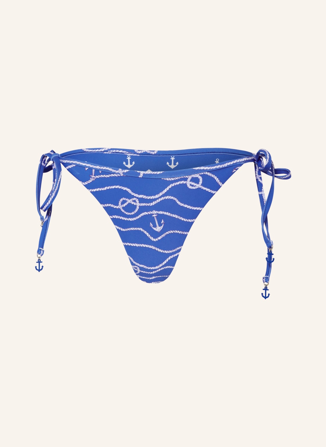 Seafolly Triangel-Bikini-Hose Setsail Zum Wenden blau von Seafolly