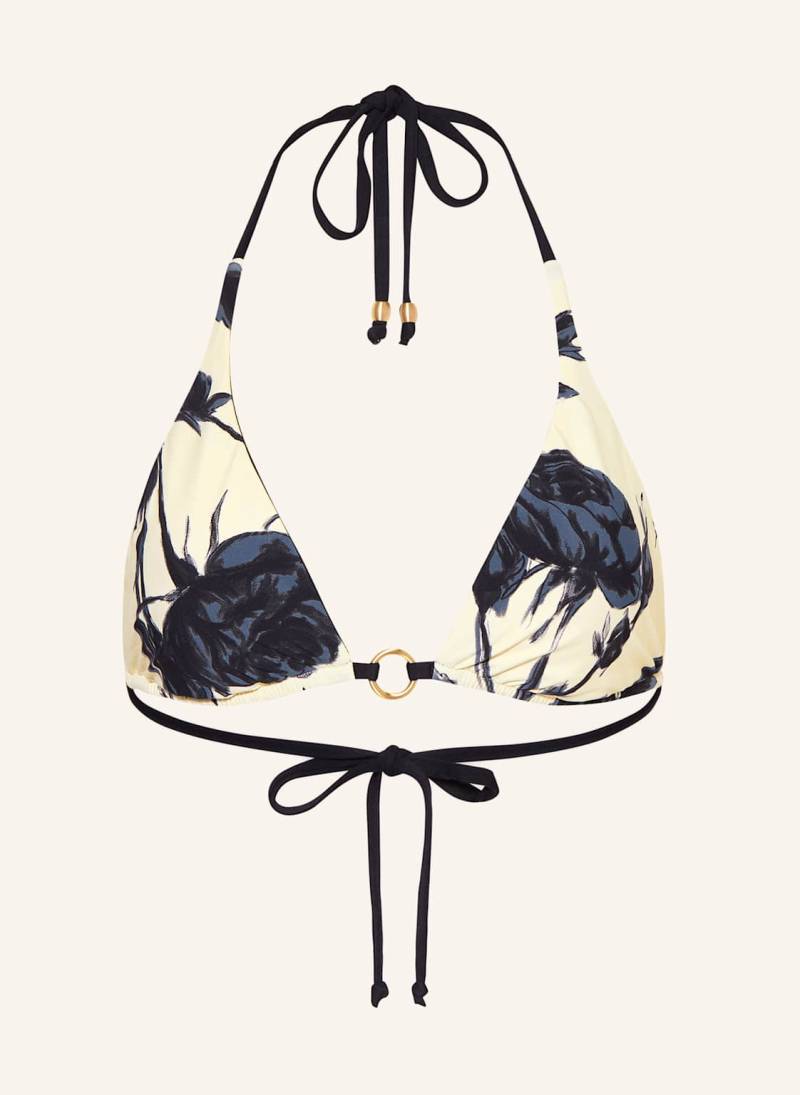 Seafolly Triangel-Bikini-Top Rococo Zum Wenden schwarz von Seafolly