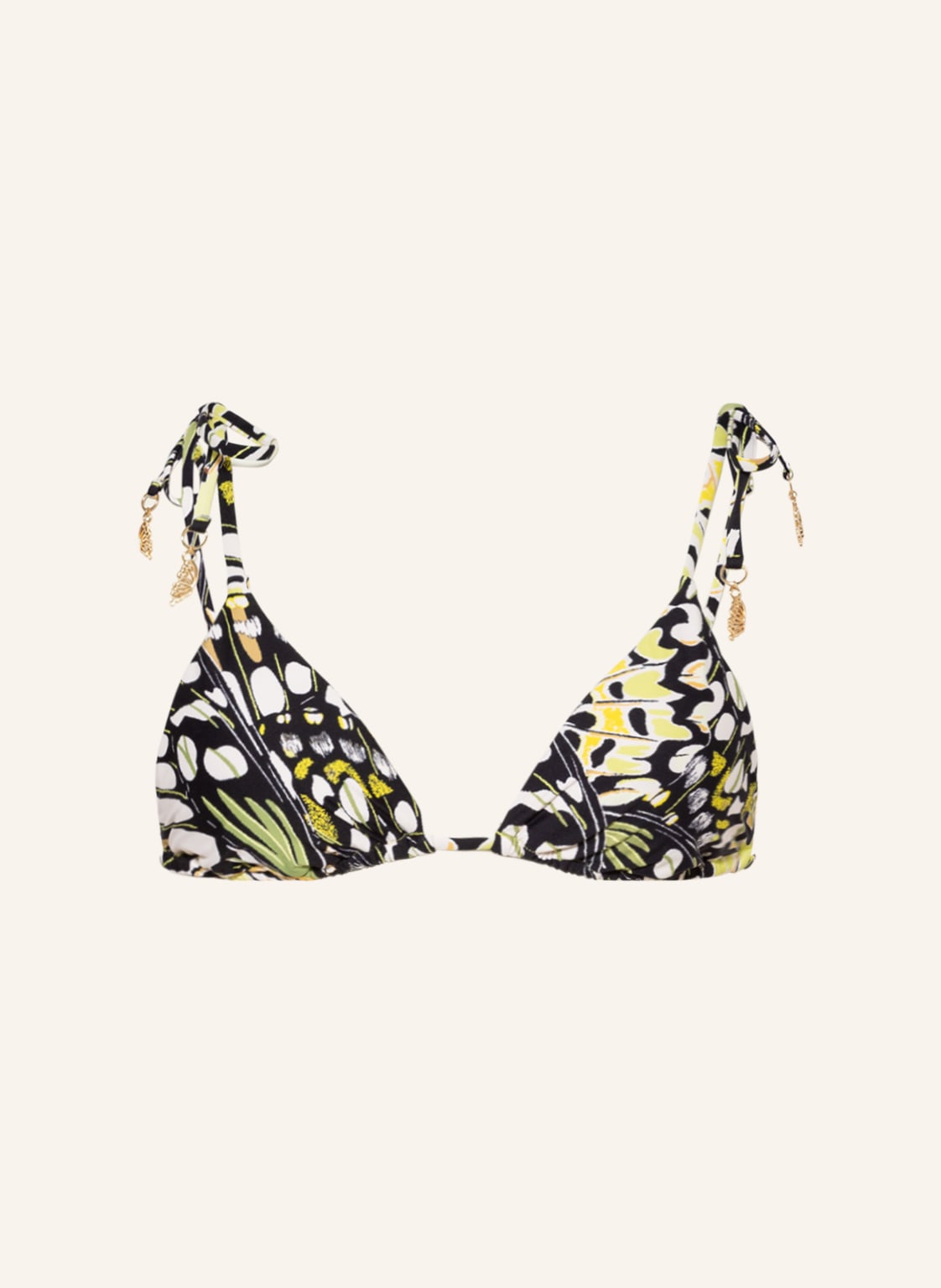 Seafolly Triangel-Bikini-Top Take Flight schwarz von Seafolly