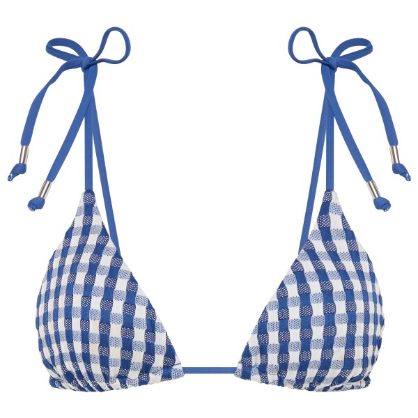 Seafolly - Women's Bella Slide Tri - Bikini-Top Gr 6 blau von Seafolly