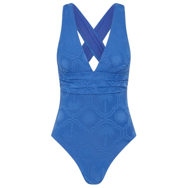 Seafolly - Women's  Collective Cross Back One Piece - Badeanzug Gr 16 blau von Seafolly